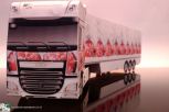 bouwplaat-papercraft-christmas-truck-daf-xf-a2000-trailer